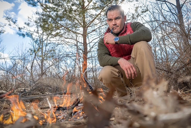 Dwight Silva in his element