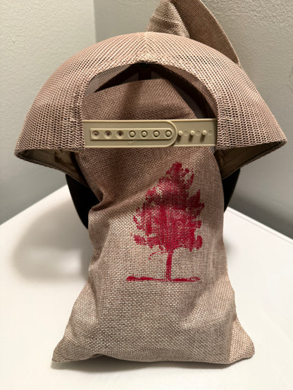 Smoke Chaser Retro Trucker hat with Red Pine Logo